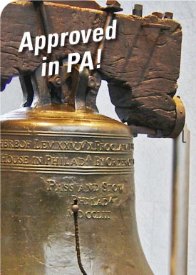 Approved in PA!