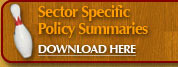 Sector Specific Policy Summaries